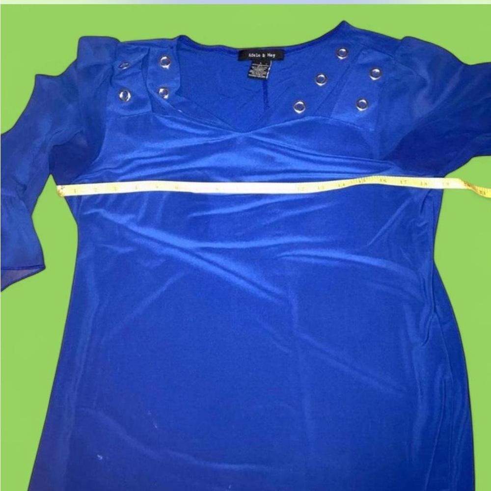 Adele & May Caged blouse Lg - Picture 9 of 11